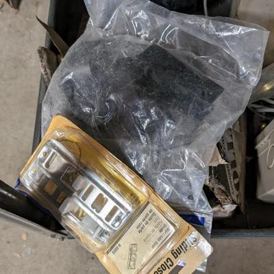 Rolling Cart and Contents