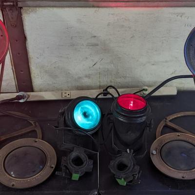 Kim Manufacturing Vintage Brass Underwater Lights