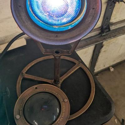 Kim Manufacturing Vintage Brass Underwater Lights