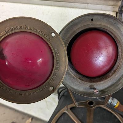 Kim Manufacturing Vintage Brass Underwater Lights