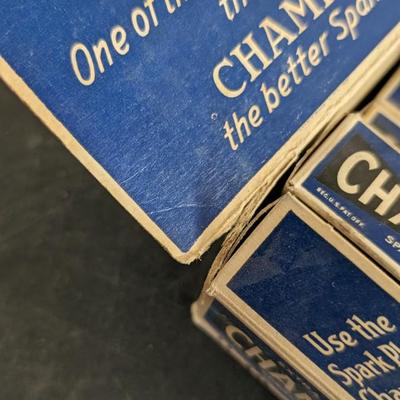 Vintage Packard Wiring Cable and Champion H-10 14mm Spark Plugs