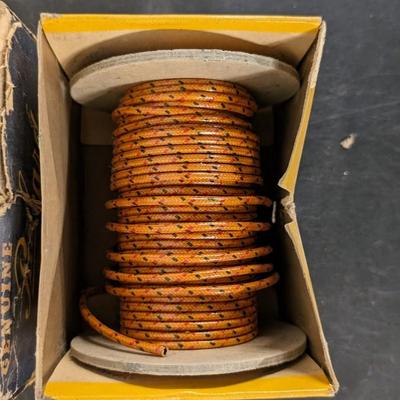 Vintage Packard Wiring Cable and Champion H-10 14mm Spark Plugs