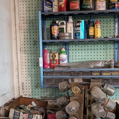 Hardware Organizers, Various Car Solvents, and More!