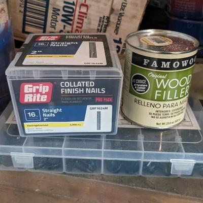 Hardware Organizers, Various Car Solvents, and More!