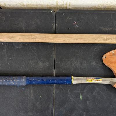 Estwing 26" Axe and 35" Sledgehammer