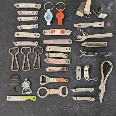 Vintage Bottle Openers and Pocket Viewers