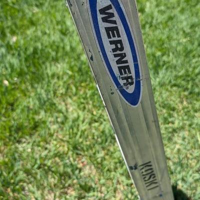 Werner 6 ft Aluminum Ladder and Step Stools