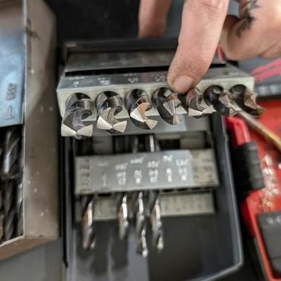 Drill Bits and Sharpener