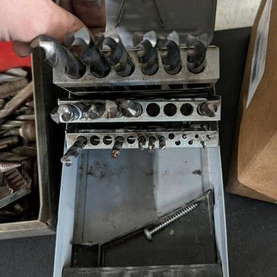 Drill Bits and Sharpener