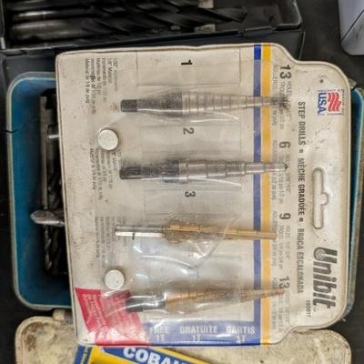 Drill Bits and Sharpener
