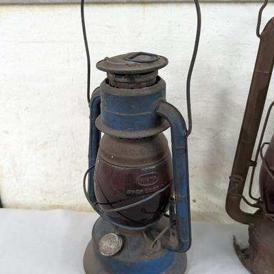 Dietz Little Wizard and Monarch Lanterns