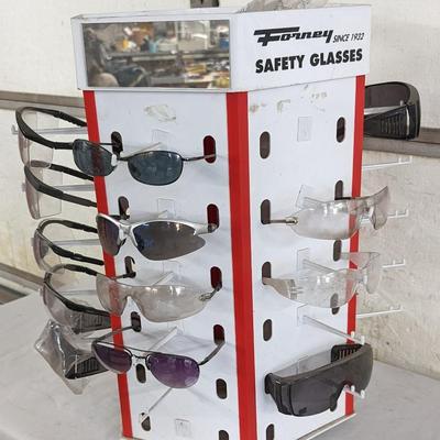 Forney Safety Glasses Rotating Stand
