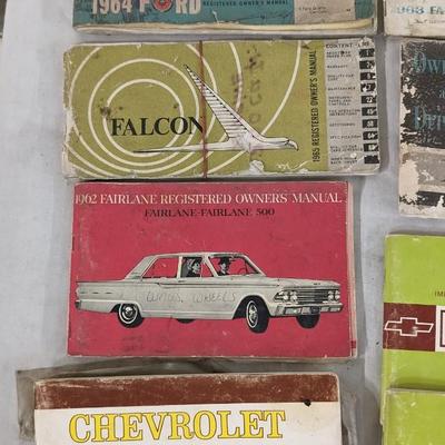 Vintage Car Manuals and Ephemera