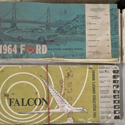 Vintage Car Manuals and Ephemera