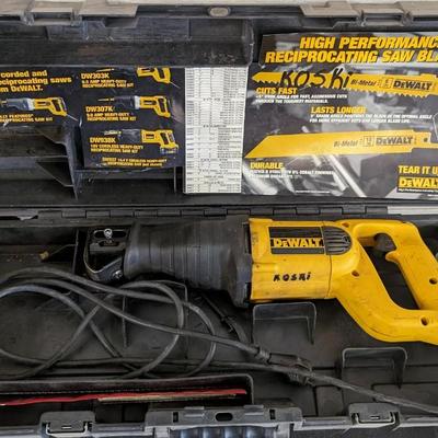 DeWalt Reciprocating Saw and Craftsman 7 1/4" Circular Saw