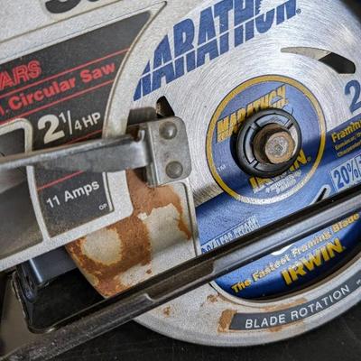 DeWalt Reciprocating Saw and Craftsman 7 1/4" Circular Saw