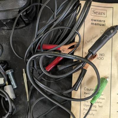 Craftsman Engine Analyzer, Bearing Pullers, Compression Tester, Bolt Type Wheeler Puller, and Berme Rex C100