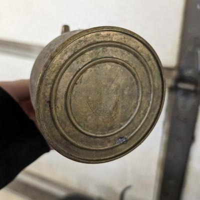 Galvanized Oil Cans, Pans, and Funnels