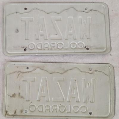 Custom Colorado License Plates