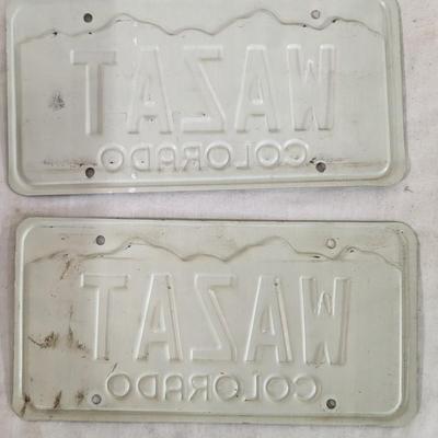 Custom Colorado License Plates