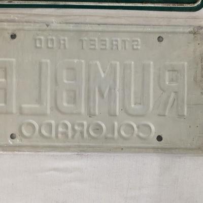 Custom Colorado License Plates