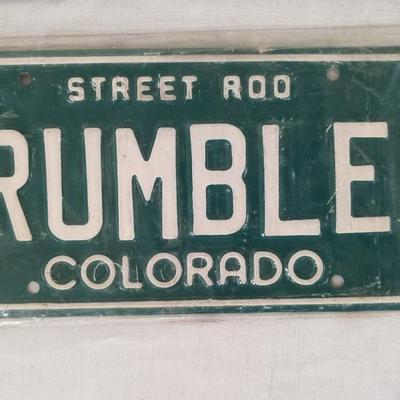 Custom Colorado License Plates