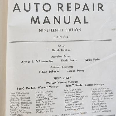 Vintage Car Manuals