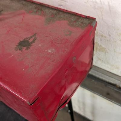 Dent/Punch Parts with Vintage Mac Tools Carrying Toolbox