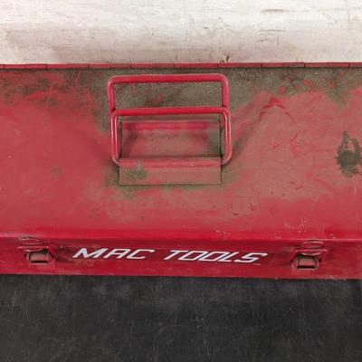 Dent/Punch Parts with Vintage Mac Tools Carrying Toolbox