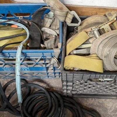 Ratchet Straps and Bungee Cords