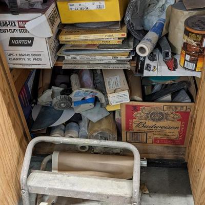 Contents of Garage Cabinet