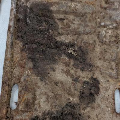 Varied Rusted Out License Plates