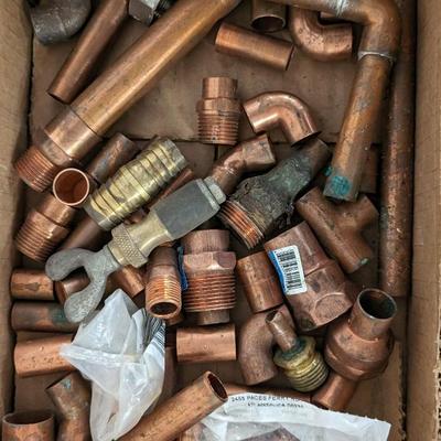 Copper Plumbing Parts and Valves