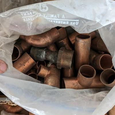 Copper Plumbing Parts and Valves