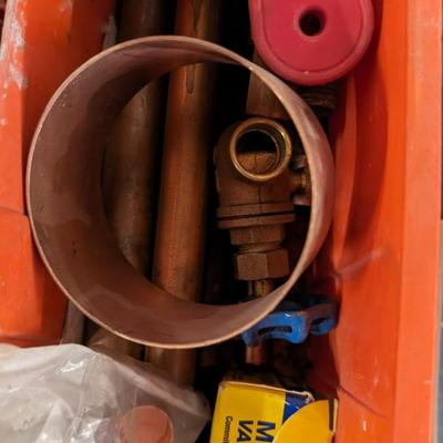 Copper Plumbing Parts and Valves