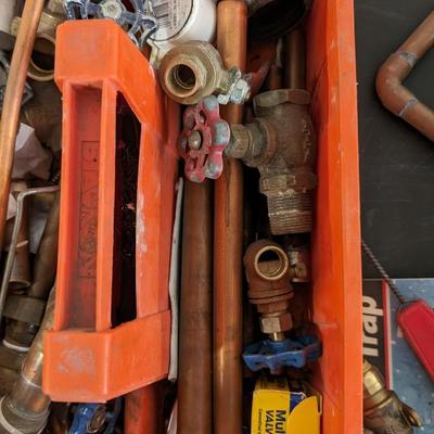 Copper Plumbing Parts and Valves
