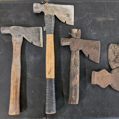 Vintage Axe Hammers and Blades
