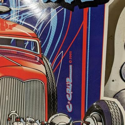 Gilmore Record Breakers Topper and Custom Metal Signs