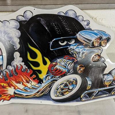 Gilmore Record Breakers Topper and Custom Metal Signs