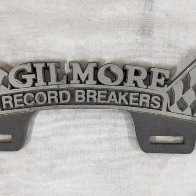 Gilmore Record Breakers Topper and Custom Metal Signs