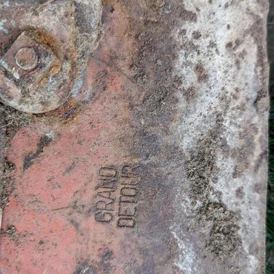 Antique Walk Behind Plow and Grand Detour Bottom Plow