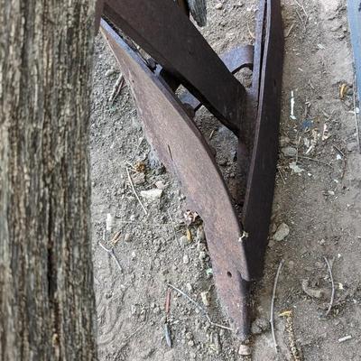 Antique Walk Behind Plow and Grand Detour Bottom Plow