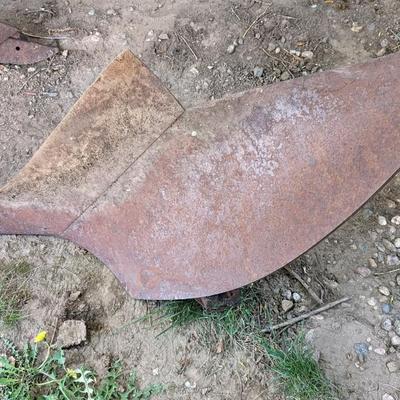 Antique Walk Behind Plow and Grand Detour Bottom Plow
