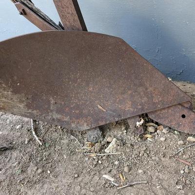 Antique Walk Behind Plow and Grand Detour Bottom Plow