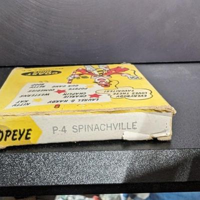 Vintage Ant Burner and Popeye "Spinachville" 8mm Film