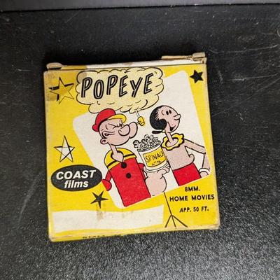 Vintage Ant Burner and Popeye "Spinachville" 8mm Film