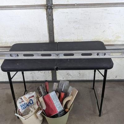 RARE 78' Macklinburg Duncan Level and Drywall Tools