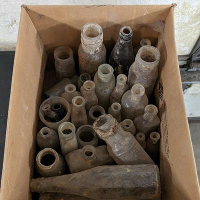Antique Glass Bottles