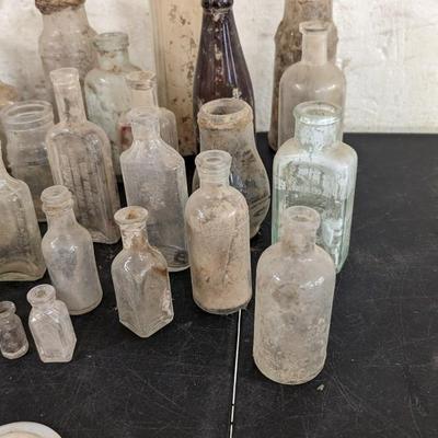 Antique Glass Bottles