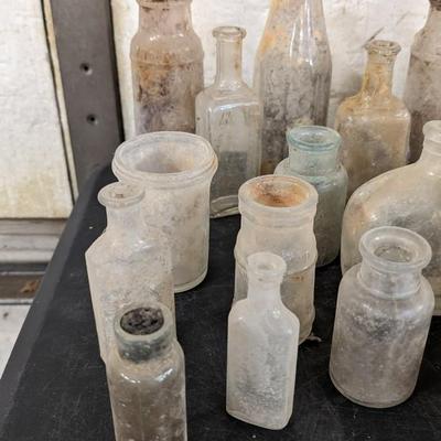Antique Glass Bottles
